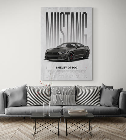 Discover our captivating collection featuring all Ford cars, including the iconic Dodge Mustang. Perfect for interior decor enthusiasts seeking inspiration, our prints complement any living hall wall design. Explore now for the logo Ford Mustang and more at Essential Walls.